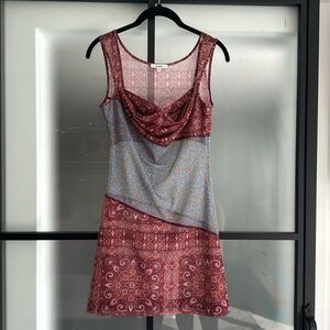 Miaou Paisley Print Dress